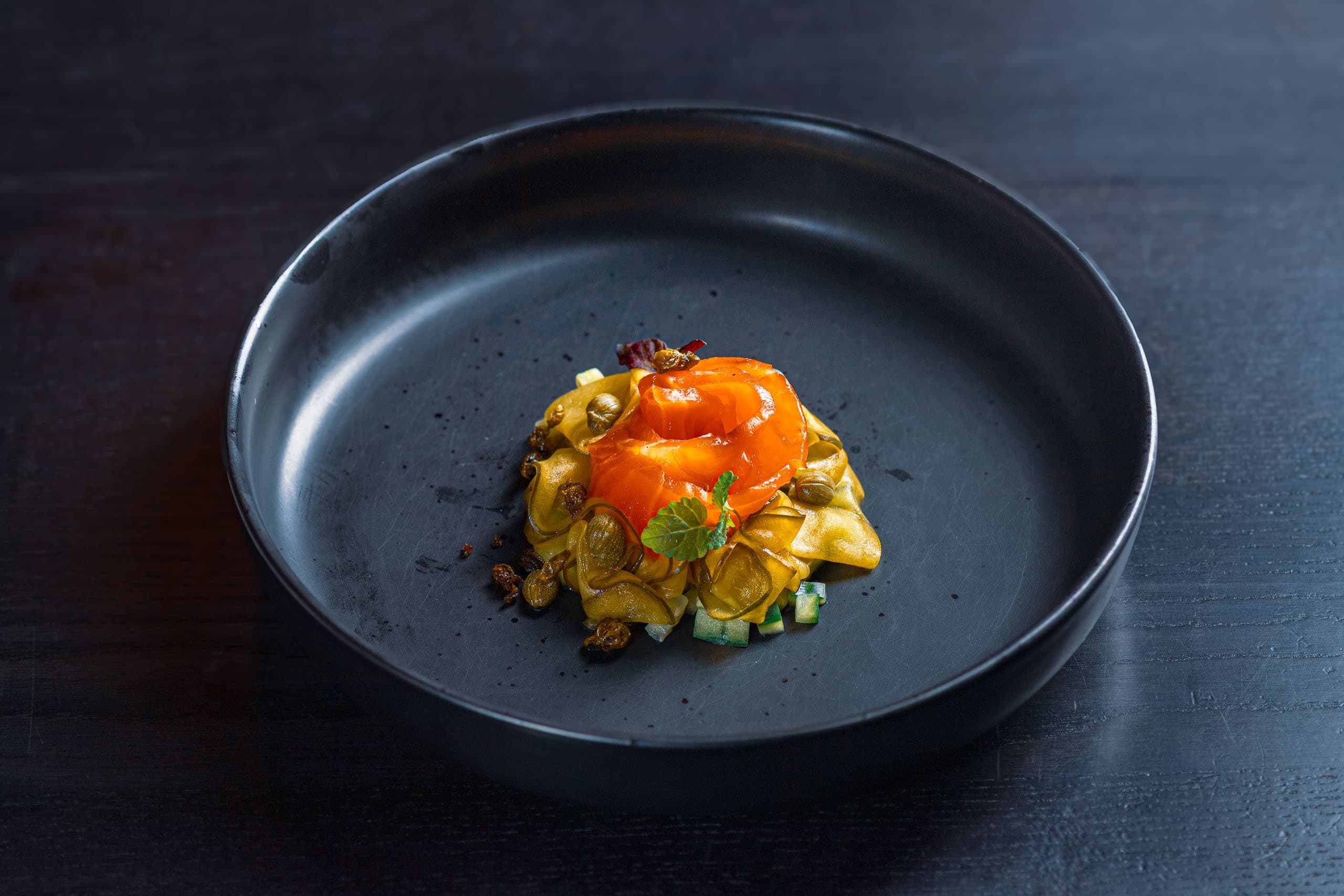 Fine-Dining-Präsentation