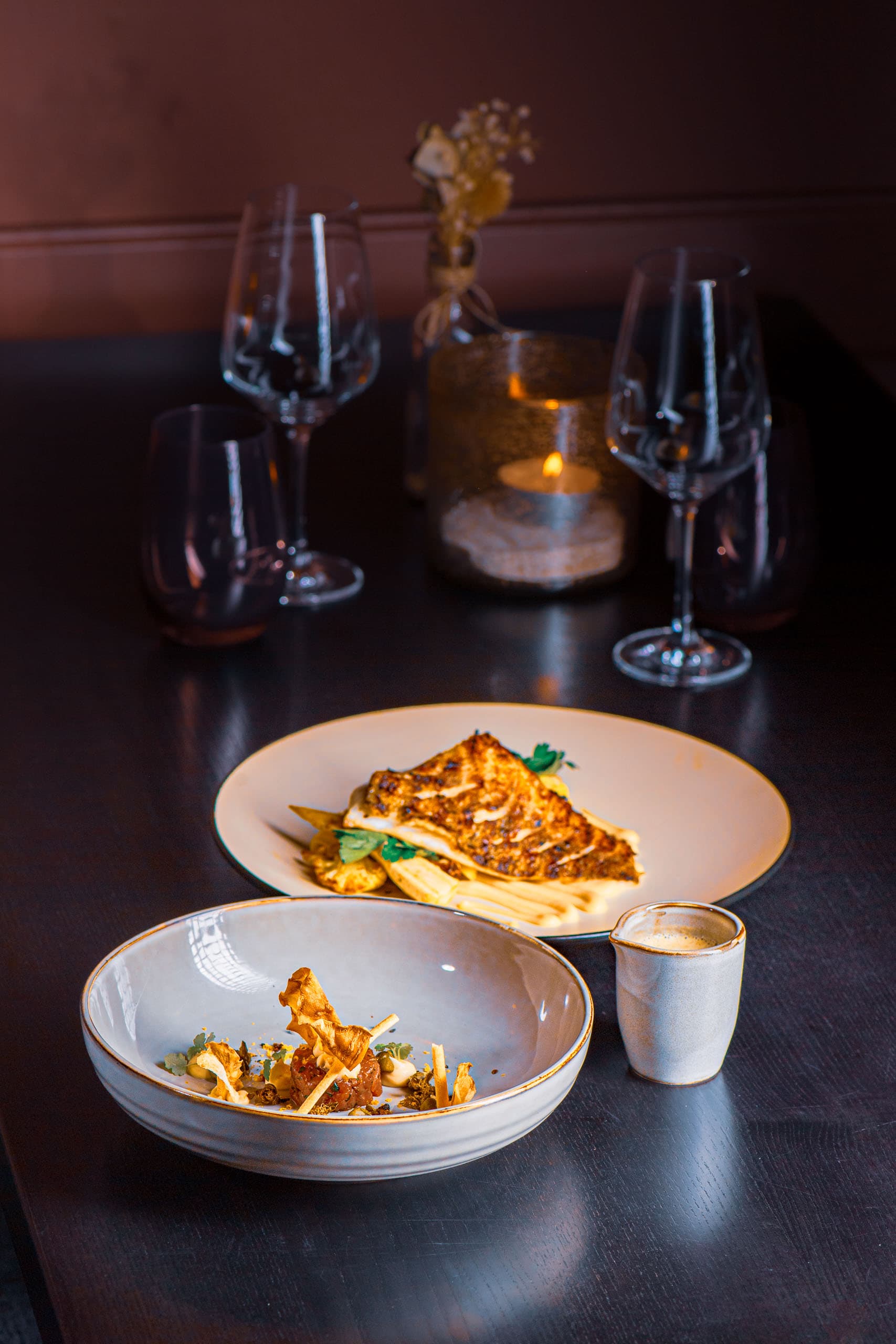 Lunch dining experience